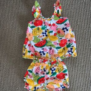 Hanna Andersson 2T Girls Matching Set